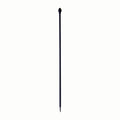 Bulk Buy of 12 Panacea 87102 Garden Fence Posts, Black, 37.5" H Each