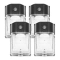 CINOTON 26W LED Wall Pack Light with Dusk to Dawn Sensor 5000k Bronze 4Pack