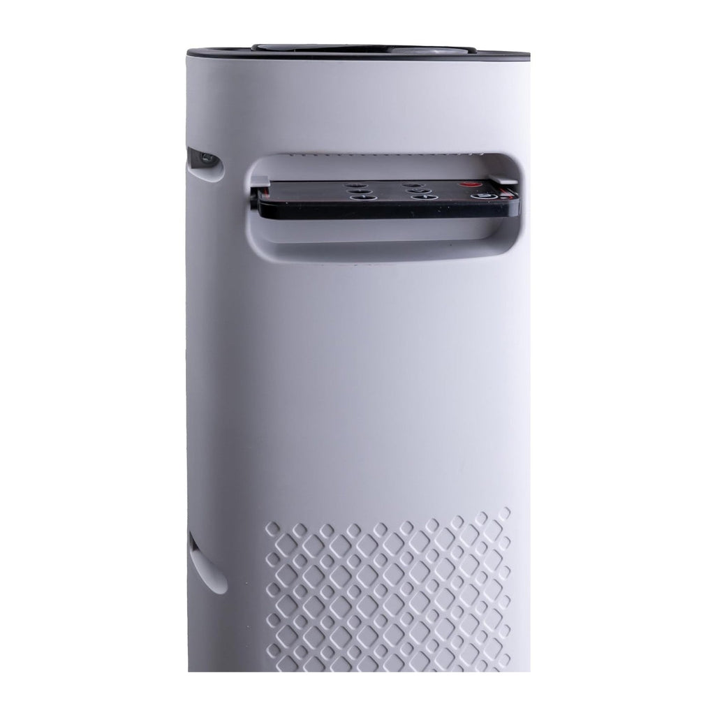 Comfort Zone 25" Oscillating Tower Heater with 3D Flame Effect