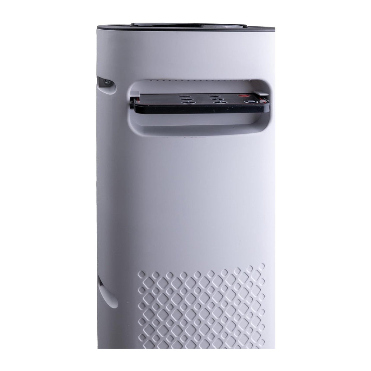 Comfort Zone 25" Oscillating Tower Heater with 3D Flame Effect