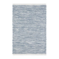 Dash & Albert Coastal Blue Geometric Handwoven Indoor/Outdoor Rug, 3'x5'