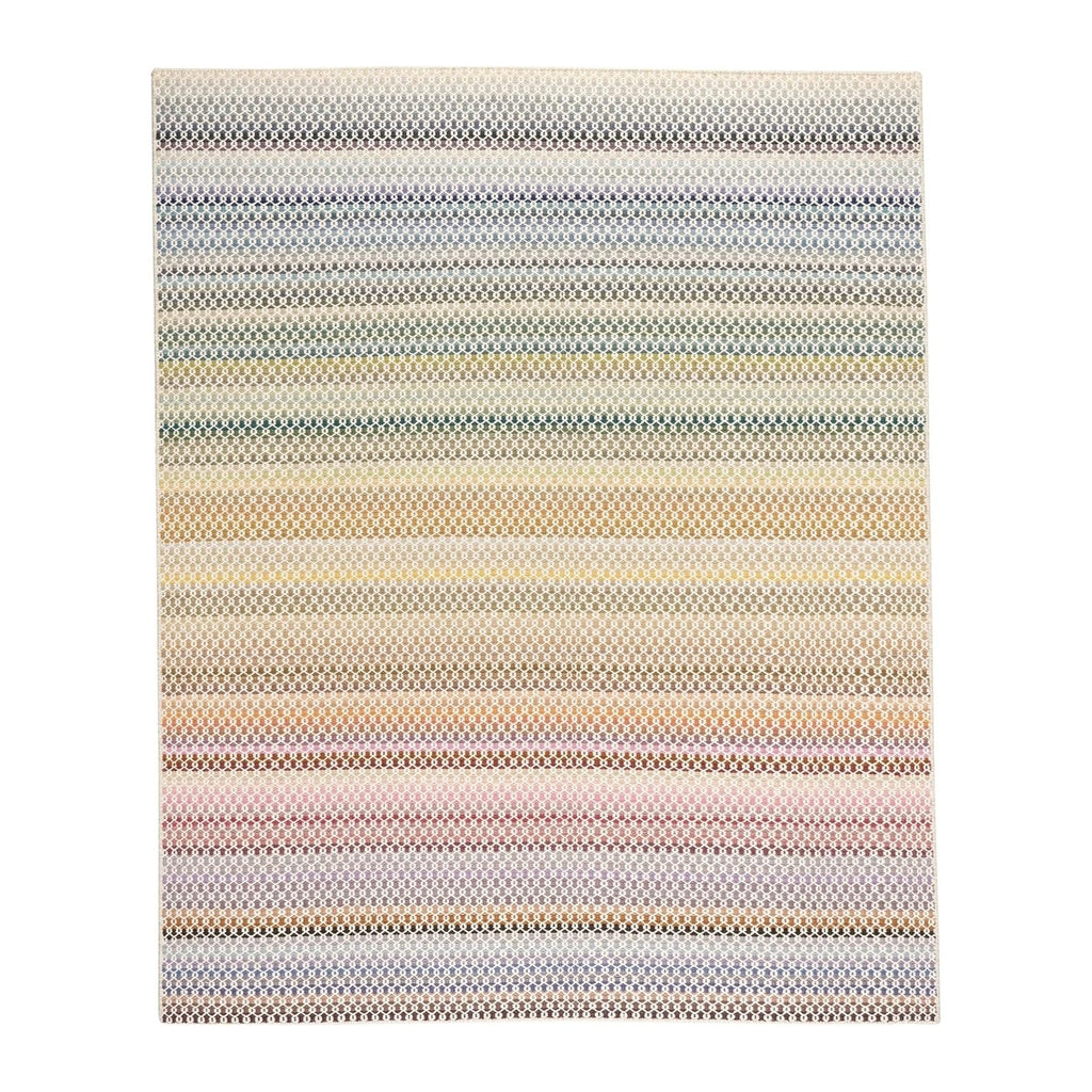 Dash & Albert Poppy Multicolor Geometric Handwoven Wool Rug, 7'6"x9'6"