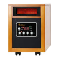 Dr Infrared Heater DR-968 Portable Space Heater, 1500-Watt, Cherry