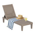 EasyUp Outdoor Chaise Lounge Chairs, 1, Grey