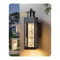 EDISHINE Motion Sensor Dusk to Dawn Outdoor Wall Lights, LED Porch Lights
