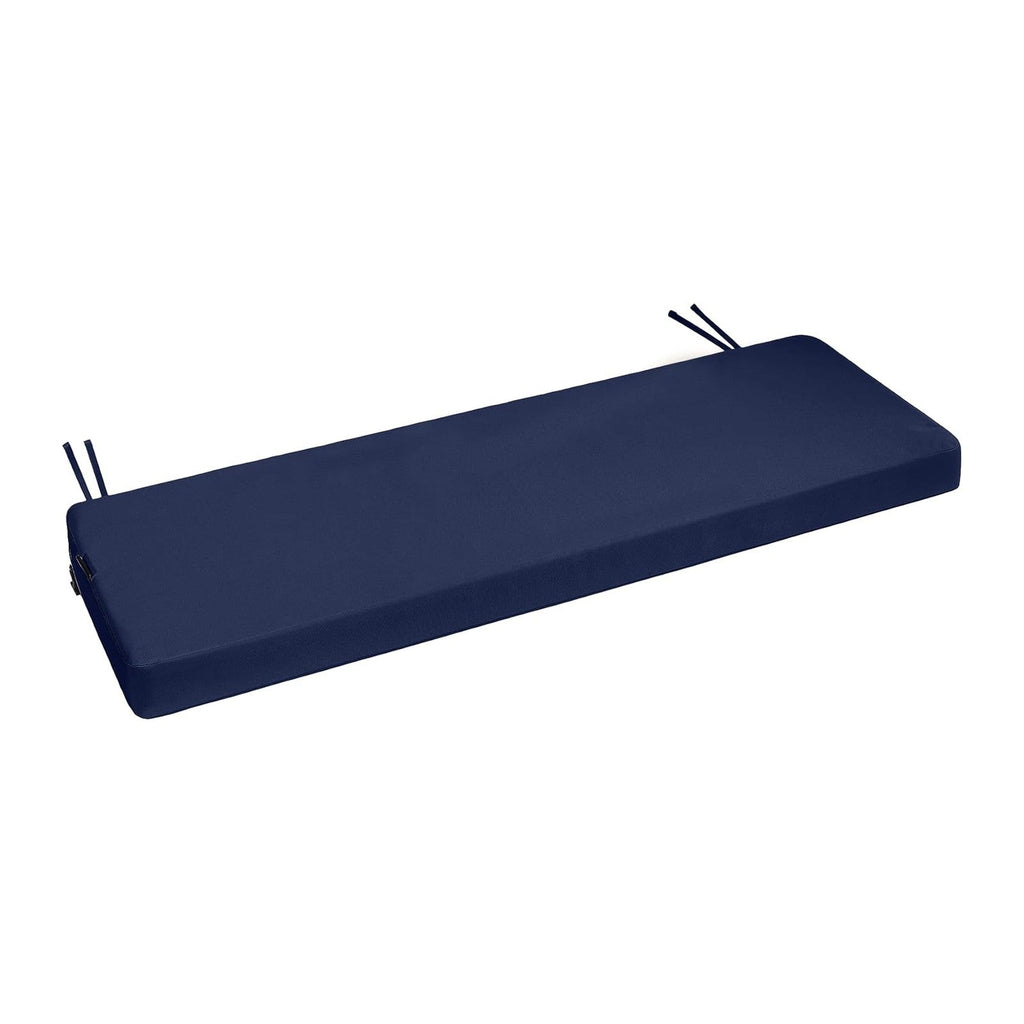Favoyard Waterproof Outdoor Bench Cushion Navy 36 x 14 Inch
