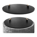 G GOOD GAIN Firepit Lid Round 34 Inch,Rust Resistant Fire Pit Lid Cover