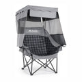 Huskfirm Oversized Camping Chair with Canopy Shade Heavy Duty Canopy Chair