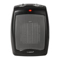 Lasko CD09250 Ceramic Adjustable Thermostat Tabletop or Under-Desk Heater, 9 Inches High, Black