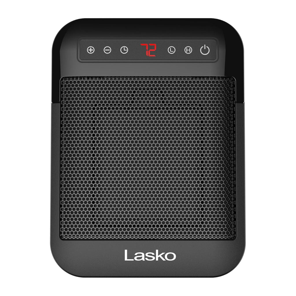Lasko MyHeat Max Portable Ceramic Space Heater - 9” - CD09101 - Black