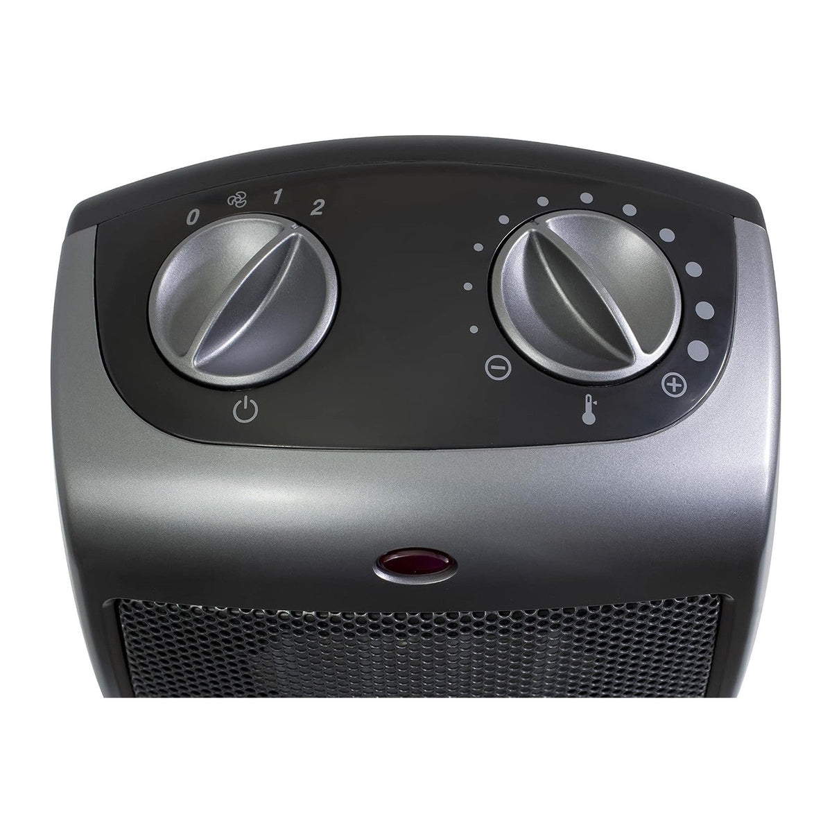 Lasko Portable Indoor Ceramic Space Heater - 9” - 754201 - Dark Gray