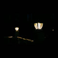 MAXSA 41681 Solar-Powered Wave Glass Post Cap and Deck Lights Dark Bronze