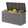 Outdoor Storage Box Waterproof, 75 Gallon Deck Box for Patio Storage