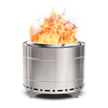Panovue 19.5 inch Smokeless Fire Pit with Carry Bag & Fire Poker