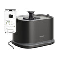 PETLIBRO Upgrade Cat Water Fountain Stainless Steel Tray, Dockstream 2 Cat Fountain Indoor, 3L/101oz Auto Cat Fountains for Drinking, App Monitoring Pet Water Fountain Dog, 5G WiFi Cat Water Dispenser