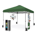 PHI VILLA 10x10 Pop up Canopy Tent, One Push Easy Set Instant Shade Tents