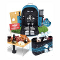 Picnic Backpack for 2 - All-in-One for Couples [with Picnic Blanket & Portable Wine Table] - Waterproof 32L - Insulated Picnic Set - Cooler Pouch & Wine Holder - Dating, Outdoor & Camping