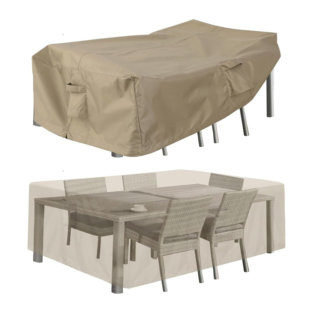 PureFit Patio Furniture Covers, Outdoor Table Cover Waterproof Rectangle