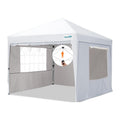 Quictent Pop up Canopy Tent 10'x10' with 4 Detachable Window Sidewalls
