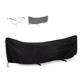 SUNCREAT Hammock Cover, Water-Resistant Polyester Hammock Stand Cover for 11-12ft Stand, Black
