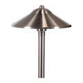 VOLT Max Spread 12V Stainless Steel Path Light (25" Tall, 9" Shade)